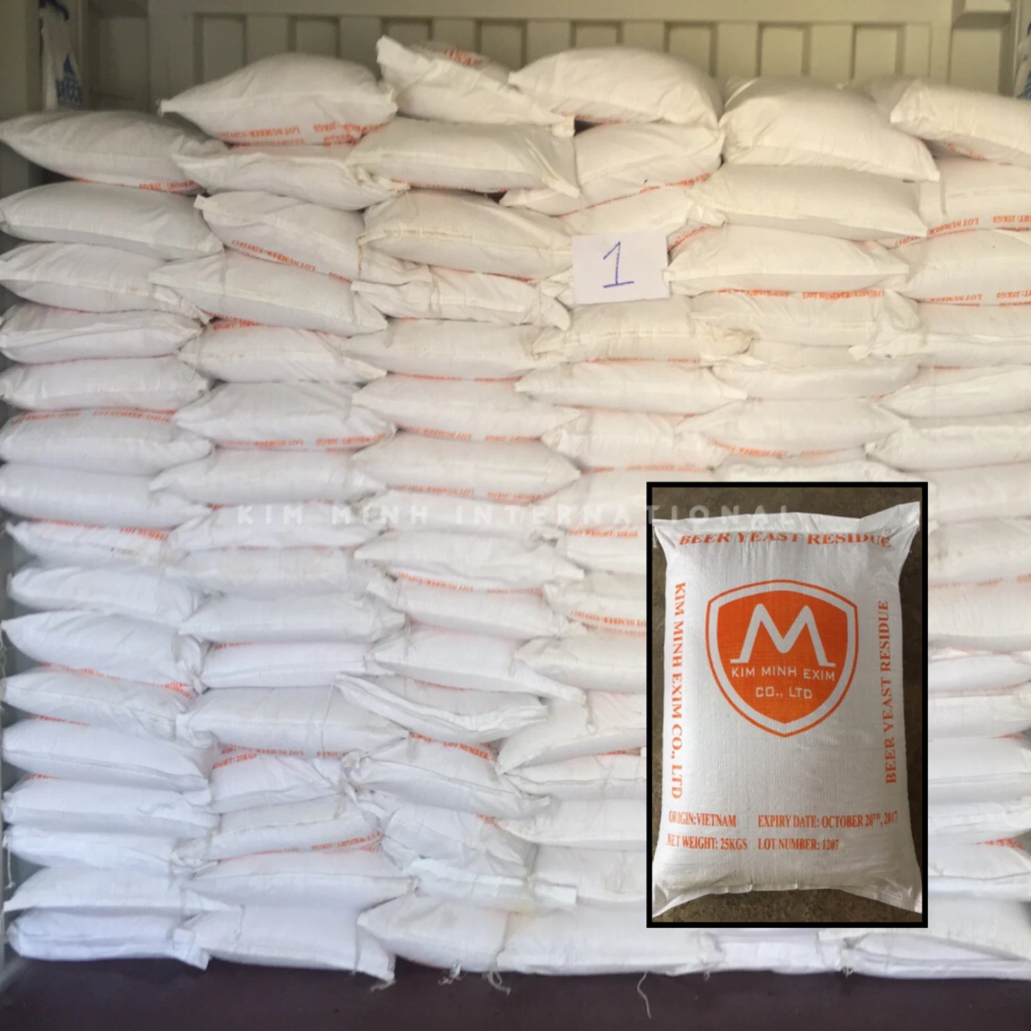 Km 5 brewer yeast powder kim minh agrowaste 03